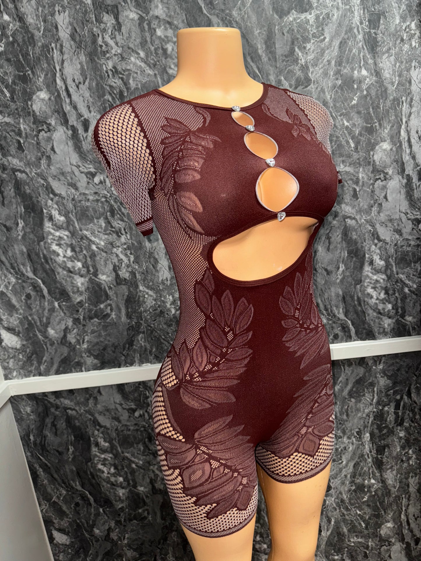 “Attention” Romper