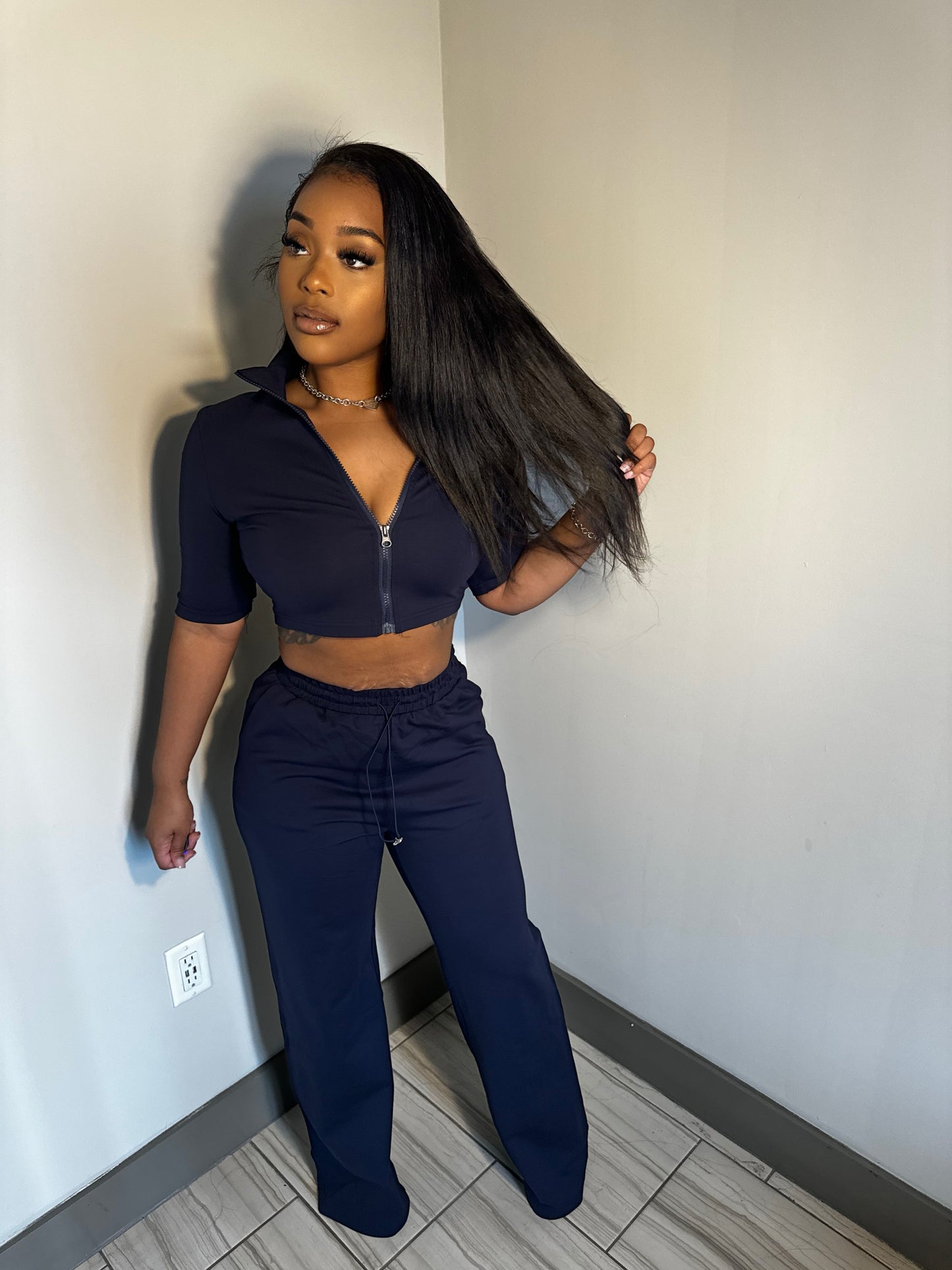 “Errands” 2 piece jogger set