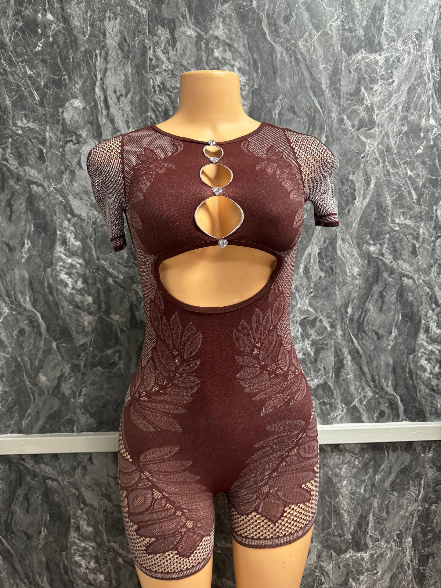 “Attention” Romper