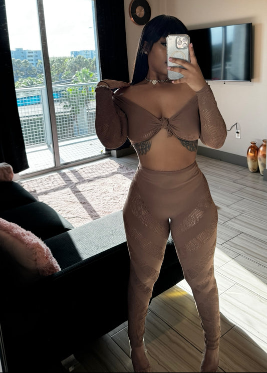 “Mocha” 2 piece Set