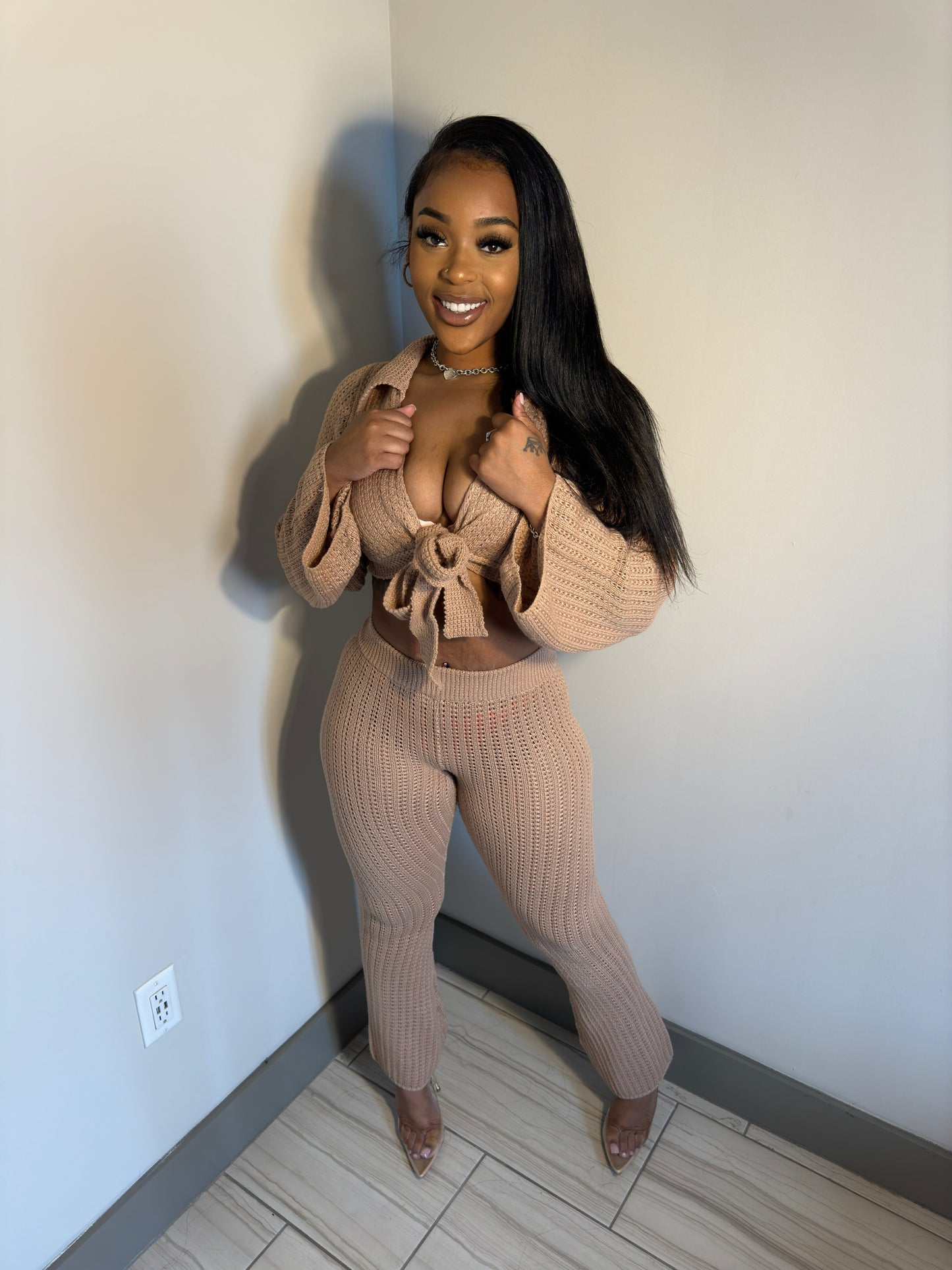 “Ari” 2 piece pants set