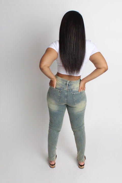 “Army brat” Cropped Tee